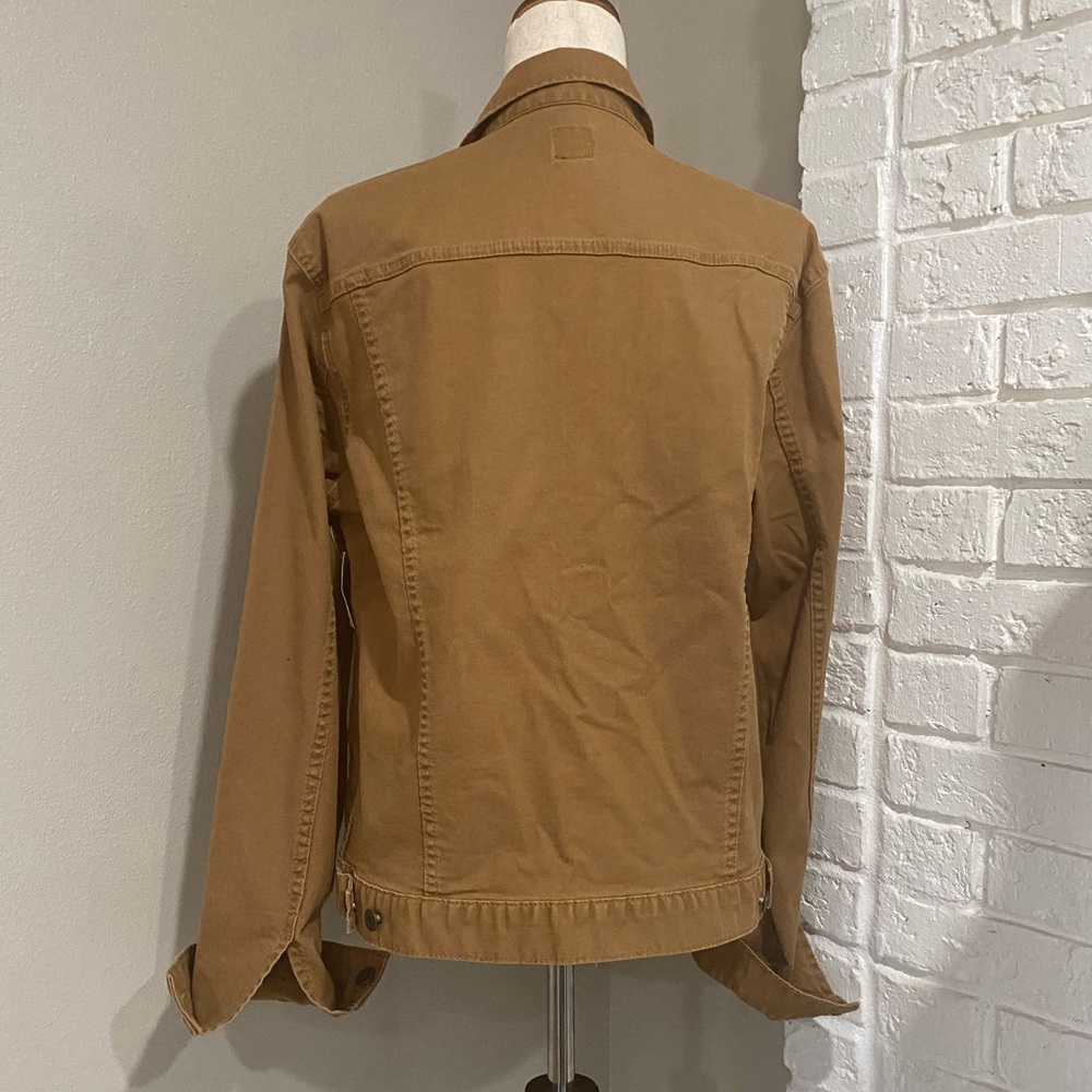 GAP Men's Tan Lightweight Shirt Jacket - Picture 3 of 7